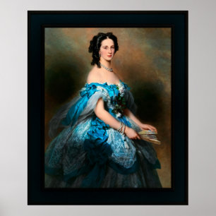 Affiche Portrait de la grande-duchesse Alexandra Iosifovna