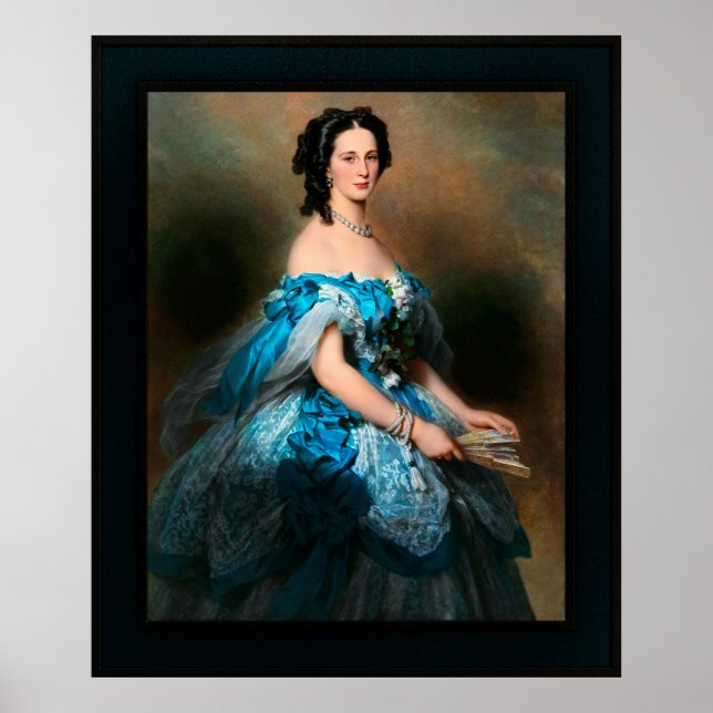 Affiche Portrait de la grande-duchesse Alexandra Iosifovna (Devant)