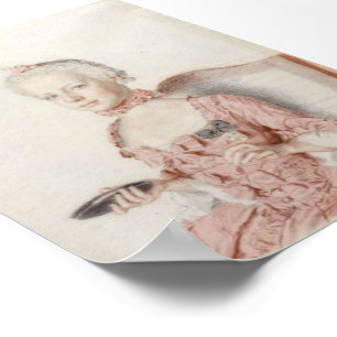 Affiche Portrait de l'archevêque Maria Antonia d'Autriche