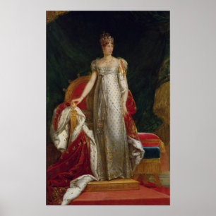 Affiche Portrait de l'impératrice Marie Louise de France
