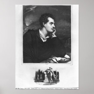 Affiche Portrait de Lord Byron