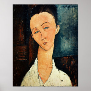 Affiche Portrait de Lunia Czechowska, 1918