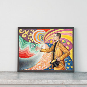 Affiche Portrait de M. Félix Fénéon en 1890 par Paul Signa