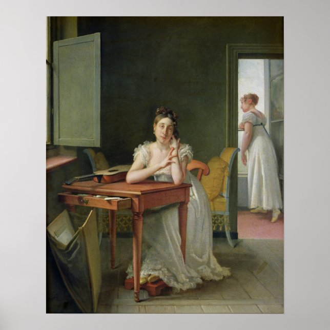 Affiche Portrait de Marceline Desbordes-Valmore (Devant)