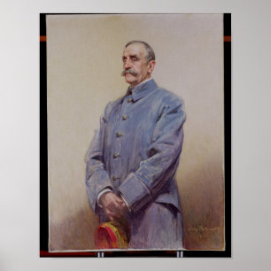 Affiche Portrait de maréchal Ferdinand Foch 1920