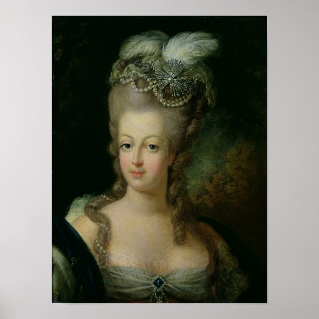 Affiche Portrait de Marie-Antoinette (Devant)