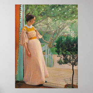 Affiche Portrait de maternité de l'épouse de L. A. Ring Im