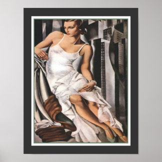 Affiche Portrait de Mme Alan Bott par Tamara de Lempicka
