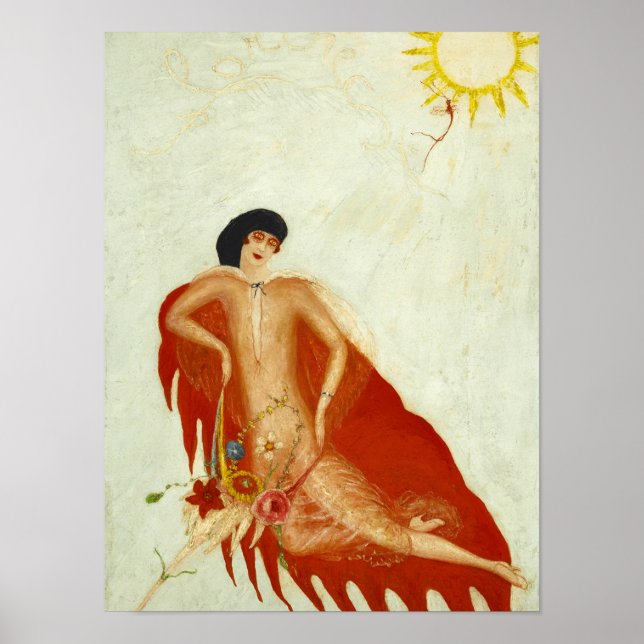 Affiche Portrait de moi, 1923 par Florine Stettheimer (Devant)