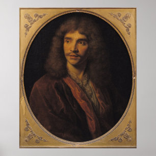 Affiche Portrait de Molière