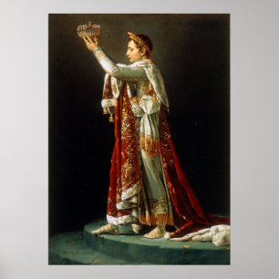 Affiche Portrait de Napoléon par David