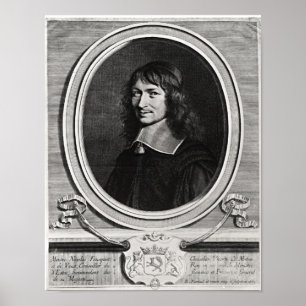 Affiche Portrait de Nicolas Fouquet 1662