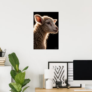 Affiche Portrait de Nuage de Laine