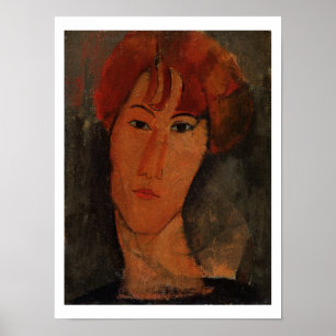 Affiche Portrait de Pardy, c.1915 (huile sur la toile)
