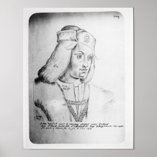 Affiche Portrait de Perkin Warbeck