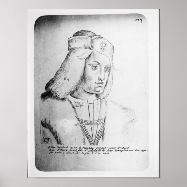 Affiche Portrait de Perkin Warbeck (Devant)