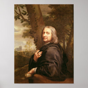 Affiche Portrait de Philippe de Champaigne, 1668