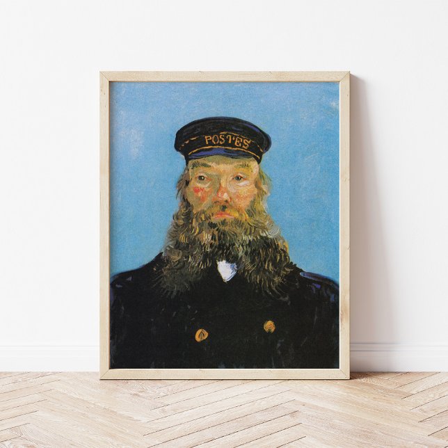 Affiche Portrait de Postman Roulin | Vincent Van Gogh (Créateur téléchargé)