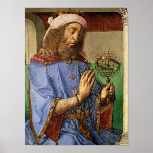 Affiche Portrait de Ptolemy, c.1475 (Devant)