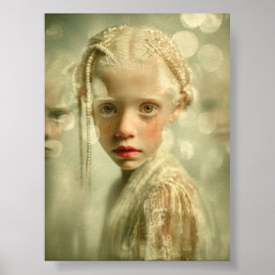 Affiche Portrait de rêve d'enfant Lumière chuchotée Enfant