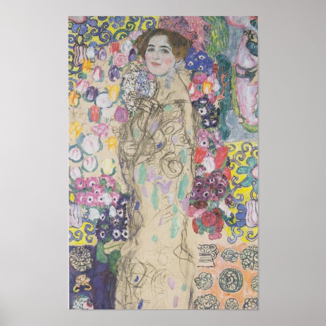 Affiche Portrait de Ria Munk III — Gustav Klimt (1917-18) (Devant)