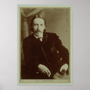 Affiche Portrait de Robert Louis Balfour Stevenson (1850-9