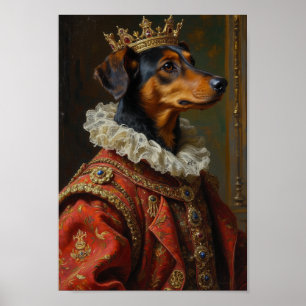 Affiche Portrait de Royal Silken Windhound