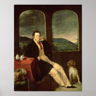 Affiche Portrait de Schubert