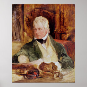 Affiche Portrait de Sir Walter Scott