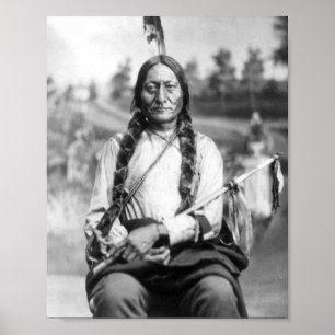 Affiche Portrait de Sitting Bull