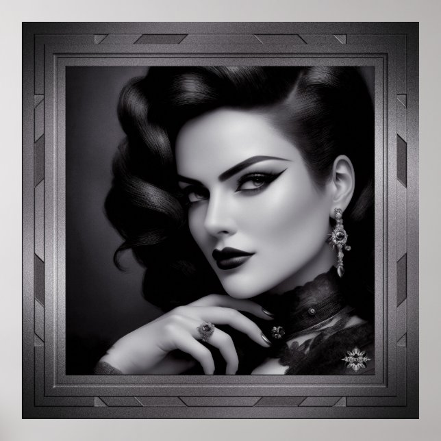 Affiche Portrait De Spy Kalina Shepard Par Xzendor7 (Devant)