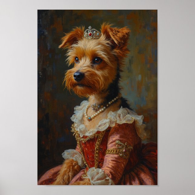 Affiche Portrait de Terrier Australien Royal (Devant)