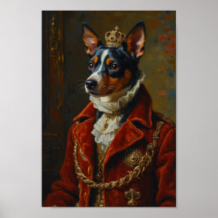 Affiche Portrait de Terrier Royal Rat