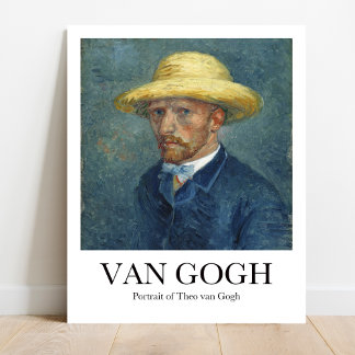 Affiche Portrait de Theo van Gogh par Vincent Van Gogh