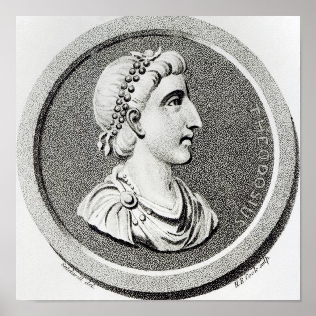 Affiche Portrait de Theodosius (Devant)