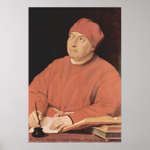 Affiche Portrait de Tommaso 'Fedra' Inghirami par Raphael