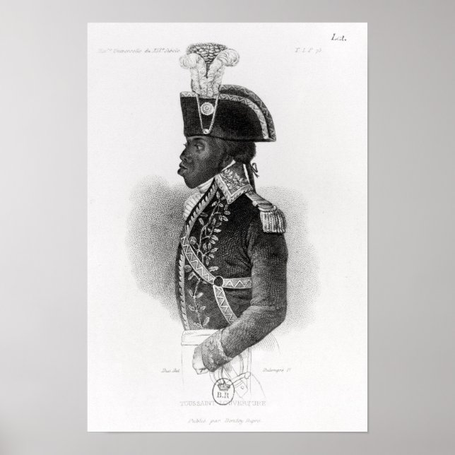 Affiche Portrait de Toussaint L'Ouverture (Devant)