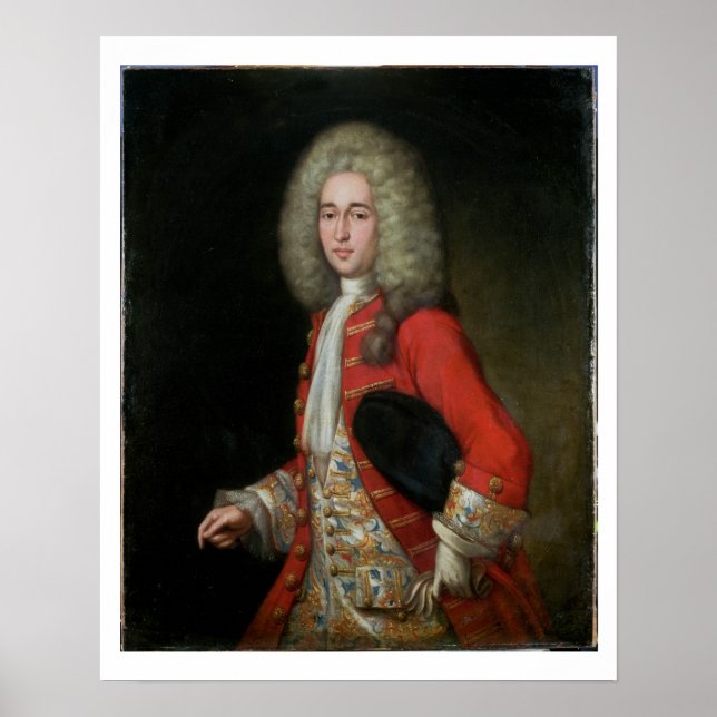 Affiche Portrait de trois quarts de longueur d'une gentill (Devant)
