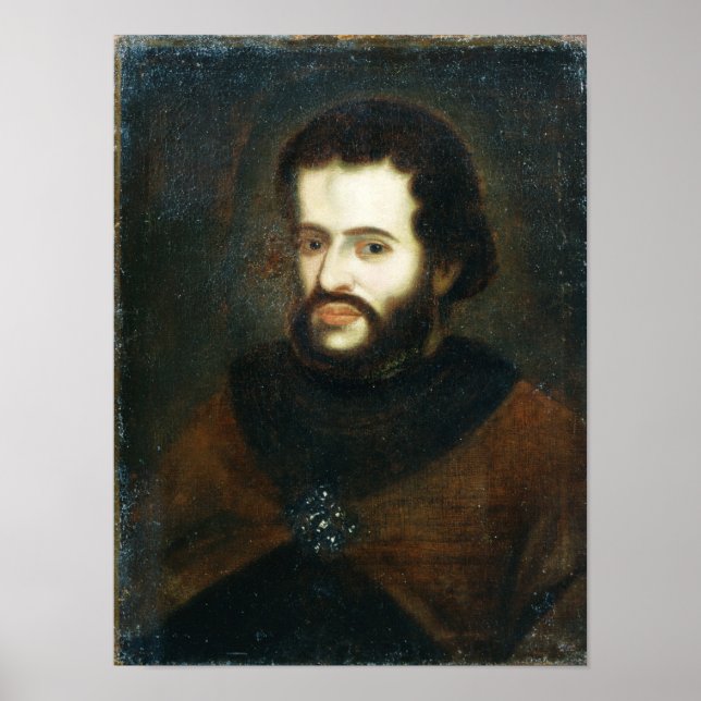 Affiche Portrait de Tsar Ivan le V Alexeyevich (Devant)