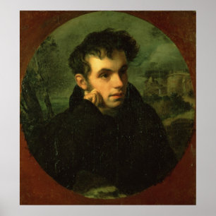 Affiche Portrait de Vassily Joukovski, 1816