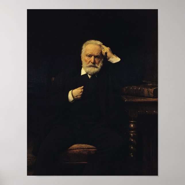 Affiche Portrait de Victor Hugo 1879 (Devant)