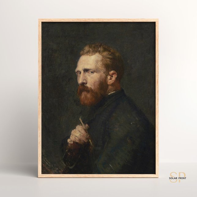 Affiche Portrait de Vincent Van Gogh par John Russell (Créateur téléchargé)