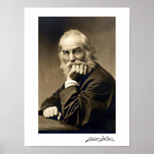 Affiche Portrait de Walt Whitman (1869)