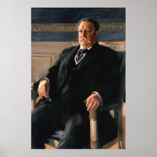 Affiche Portrait de WILLIAM HOWARD TAFT par Anders L. Zorn