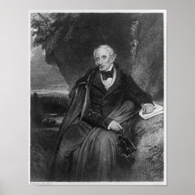 Affiche Portrait de William Wordsworth (Devant)