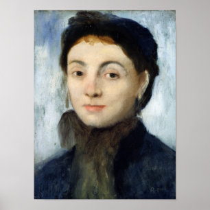 Affiche Portrait d'Edgar Degas de Josephine Gaujelin,
