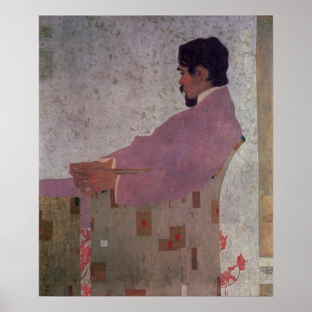 Affiche Portrait d'Egon Schiele du peintre Anton Peschka (Devant)