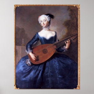 Affiche Portrait d'Eleonore Louise Albertine