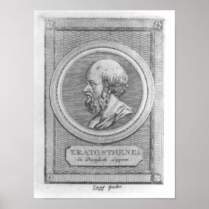 Affiche Portrait d'Eratosthenes