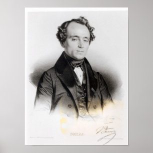 Affiche Portrait des doumas Fils d'Alexandre